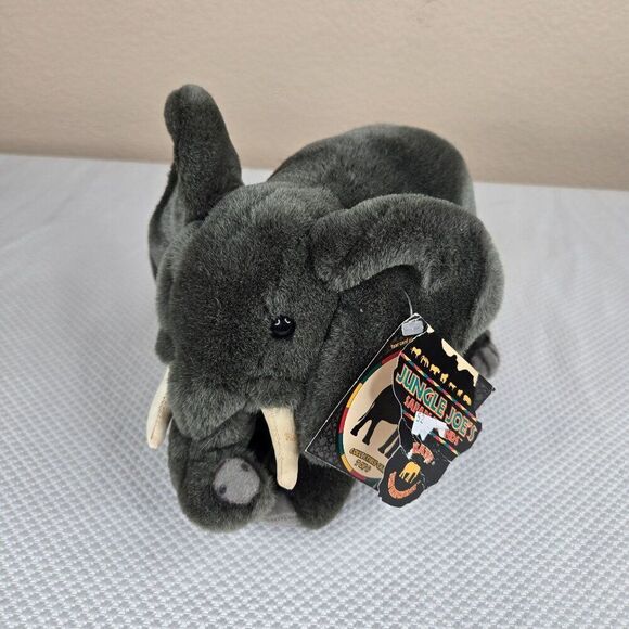 Vintage 90s Jungle Joes Cant Wait Kate The Elephant Plush Toy - Picture 3 of 5